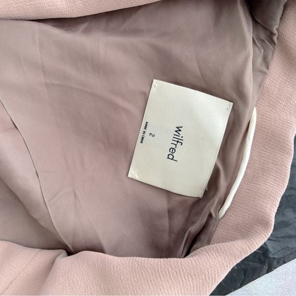 Wilfred Blush Double-Breasted Blazer in size 2 - Picture 4 of 7